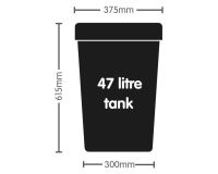 AutoPot rezervoar  47 L  