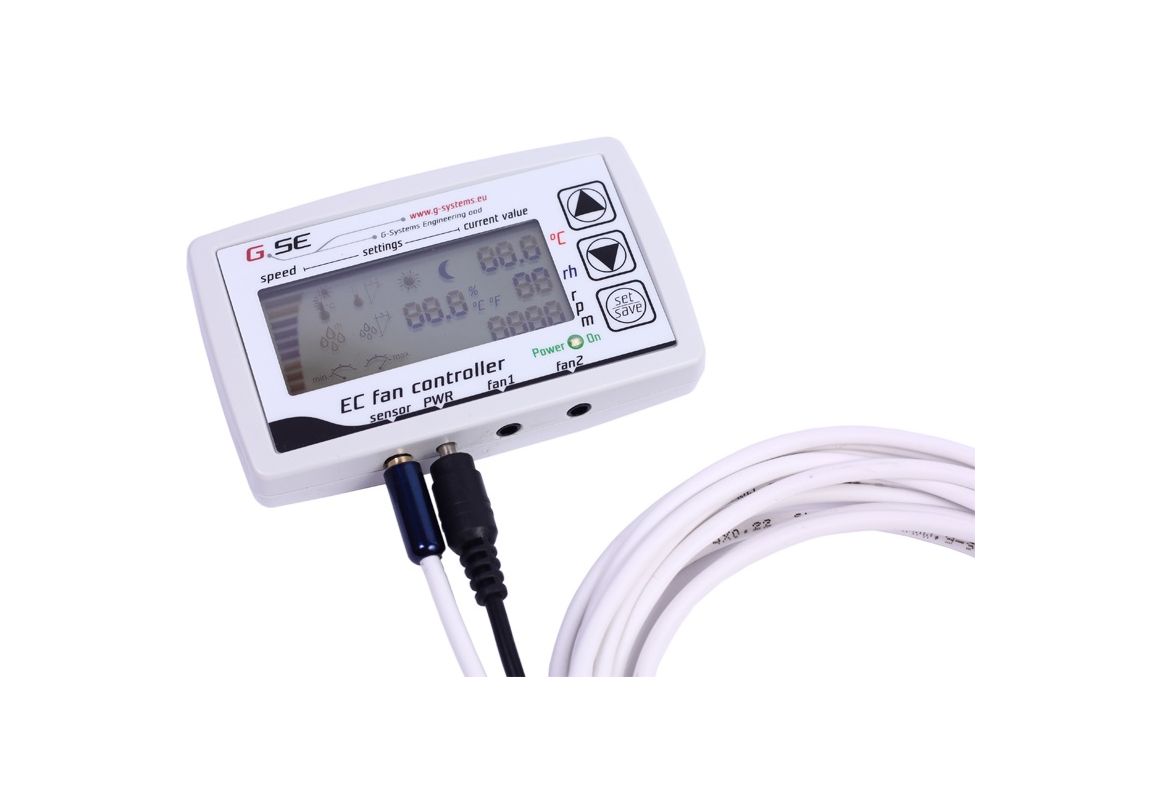Regulator obratov EC LCD 2 FANS