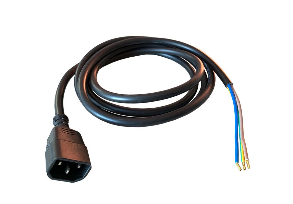 Električni kabel z IEC priključkom (Moški) - 2 m