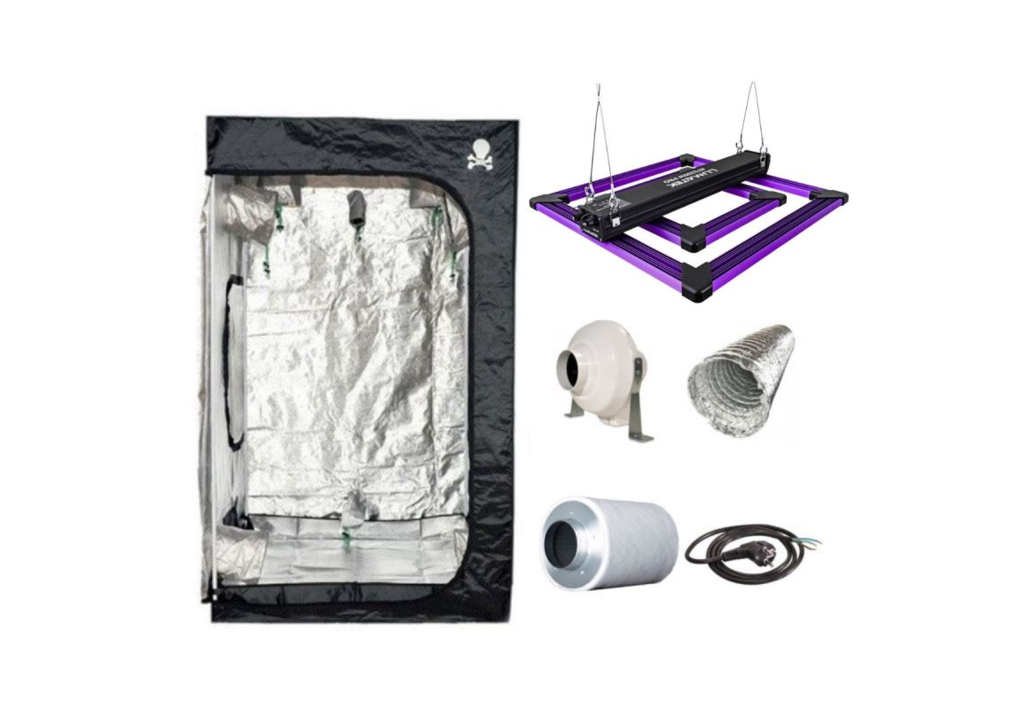 Set Growbox 200 W LUMATEK PRO LED