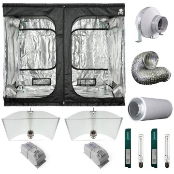 Set Growbox 2 x 600 W