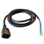 Električni kabel z IEC priključkom (Moški) - 2 m